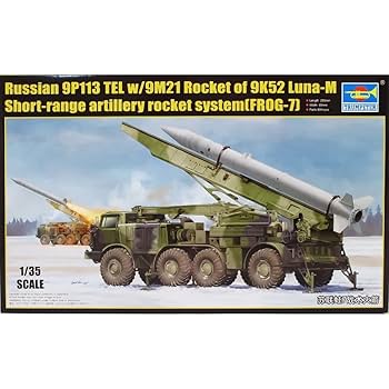 (未使用･未開封品)　トランペッター 1/35 ソビエト軍 9K52/ルーナM 短距離弾道ロケットシステム プラモデル 01025 0pbj0lf Amazon | トランペッター 1/35 ソビエト軍 9K52/ルーナM 短距離